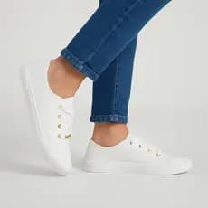 Tênis ortopédico feminino Casual Moleca Ultra Conforto
