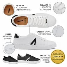 Tênis ortopédico feminino Vizzano, Tênis Casual Feminino Vizzano Ultra conforto
