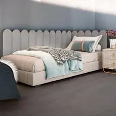 Kit de 5 ate 15  Cabeceiras Nuvem Decoração Estofada  Cama Casal Queen King Solteiro Envio Imediato