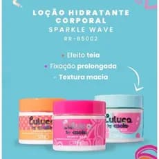Loção Hidratante e Desodorante Corporal Sparkle Wave Luluca By MELU RUBY ROSE