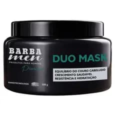 Duo Mask Barba Men - Máscara Masculina com Tratamento Inteligente para Couro Cabeludo e Fios - 500g