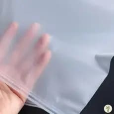 10 Bolsa de PVC transparente/preto multifuncional organizador de roupas/bolsa de viagem