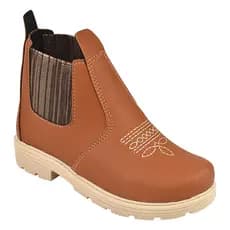 Bota Infantil Menino Menina Jeca Botina Feminino e Masculino Country Leve Confortavel Macia
