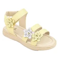 Sandália Infantil Menina Percata Feminina Alpercata Flor Confortável Casual