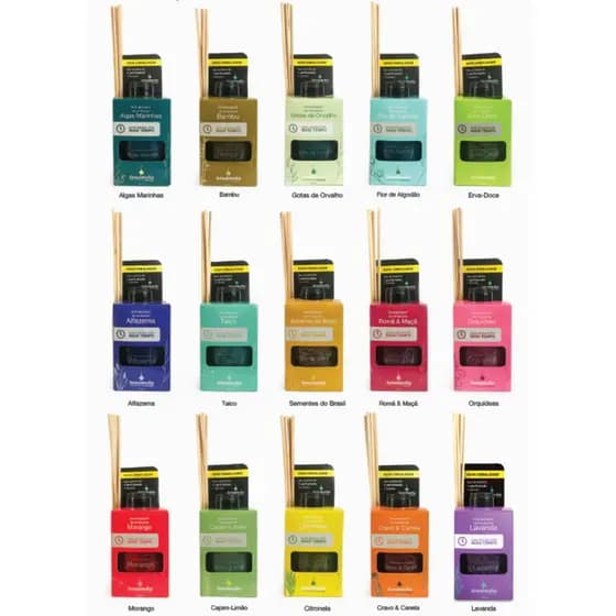 Aromatizador de Ambientes Vareta 280 ml - Difusor de Aromas Senalândia
