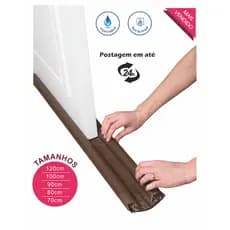 Protetor de Porta Veda Porta Impermeavel contra Insetos e Poeiras Ajustavel de 70 A 120 cm