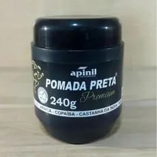 Pomada Preta Massageadora Apinil 240g Mentol Eucalipto & Castanha da Índia Relaxante Muscular