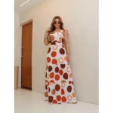 AMY FASHION BOLINHO LISTRADO VISTIDO COMPRITO DE ALCA  COM BABADO DECIDO DUNA MODA 2025