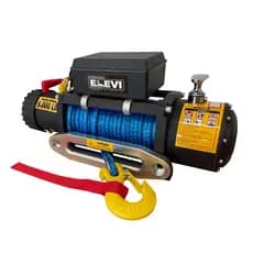 Guincho Elétrico 12v 9000 Lb 4080 Kg Cabo Sintético 26,5m - Elevi