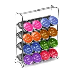 Suporte Porta 32 Cápsulas Café Compativel Capsulas Dolce Gusto Lindo Organizador De Cozinha