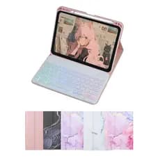 Capa Para Xiaomi Redmi SE 11" / Redmi Pad 2/ Ipad 11ª（A16)/10ª（10.9"）/9ª/8ª/Air11/Air6/ Com Abnt2 Teclado Iluminado