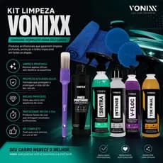 Kit Lavagem Automotiva Vfloc Sintra Carnauba Intense Vonixx