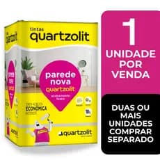 Tinta Acrílica Parede Nova Econômica 18l Antimofo Sem cheiro Branco Neve Fosco