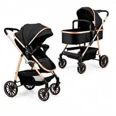 Carrinho de Bebê Berço Moisés Passeio Até 15kg Modelo Europeu Completo Apoapp