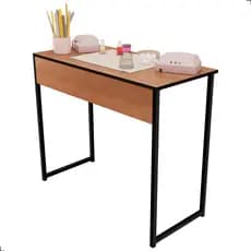 Escrivaninha Multiuso Mesa para Computador Manicure Aparador Buffet Fixo Moderno Industrial