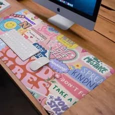 Mouse Pad Premium Gamer 70x30  Estilo para Escritório ou Setup