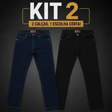 Calça Jeans Masculina Premium Reta Confortável
