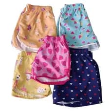Kit Shorts Tactel Infantil Feminino Juvenil Meninas 02-14 DIRETO DA FÁBRICA