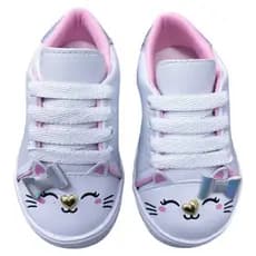 Tênis Infantil Feminino Menina Gatinha