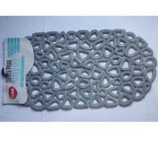 Tapete Emborrachado Banheiro Box Antiderrapante Vazado Com Ventosas Ideal P/ Piso Molhado