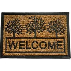 Tapete Capacho 40x60 Porta Entrada Antiderrapante Emborrachado Decorativo Casa Escritório Apartamento