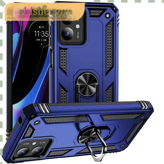 Capa Anti Impacto Anel Suporte para motorola Moto g13/Moto g14/moto g53/ moto g54(película de vidro opcional)