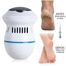 Esfoliador elétrico para os pés, removedor de calos portátil, lixa lixador de pés recarregavel