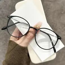 Óculos De Miopia Para Presbiopia , Armação Grande Feminina , Rosto Liso , Lentes Finas De Alta Definição De Estudante ,