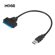 Cabo Adaptador SATA USB 3.0 | HD SSD 2.5 | Alta Velocidade | Sem Case | Portátil
