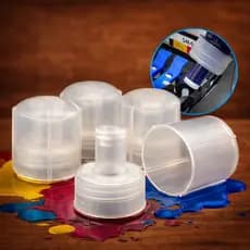 Kit com 4 Bicos Dosadores para Impressora Epson – Refil Fácil e Limpo