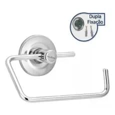 Porta Papel Higiênico De Parede Paradise Imports Para Banheiro Em Aço Inox