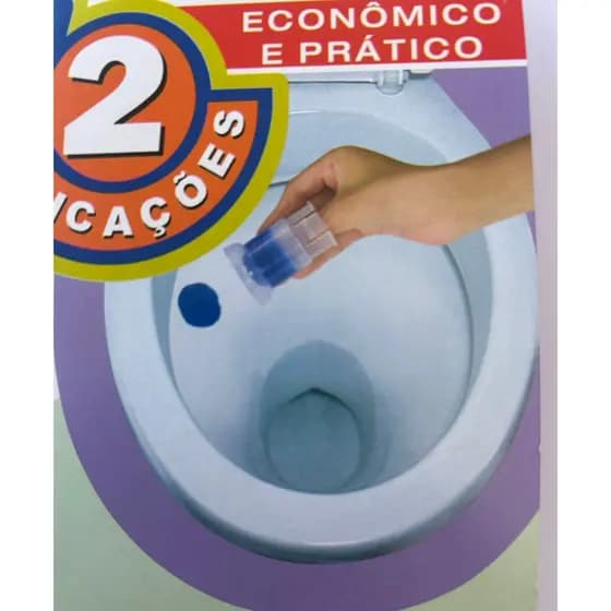 Gel Limpador Sanitário - 2 aplicações | Limpeza e Perfume para o Vaso Sanitário e Banheiro
