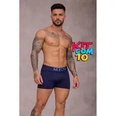 Kit Cuecas Boxer Masculina Adulto Premium