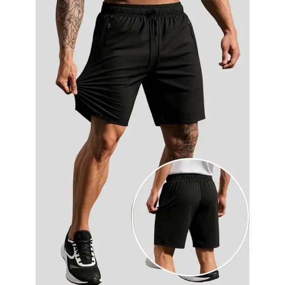 Shorts Academia Fitness Treino Masculino Poliamida Elastano Short Academia Bermuda Treino