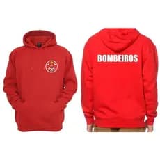 Blusa de Frio Moletom Profissões Bombeiros Squad Promo