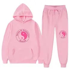 Conjunto Moletom Canguru Yin Yang Tony Country Bem Mal Feminino Calça com Bolso