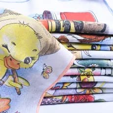 Kit 10 Panos de Pia Estampados Tamanho 35x30cm
