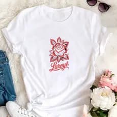 Camiseta Laroyê camiseta com rosa  camiseta premium umbanda camiseta de esquerda camiseta pombo gira