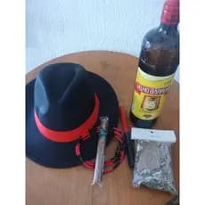 kit de Exu,Artigos de Umbanda,Chapéu