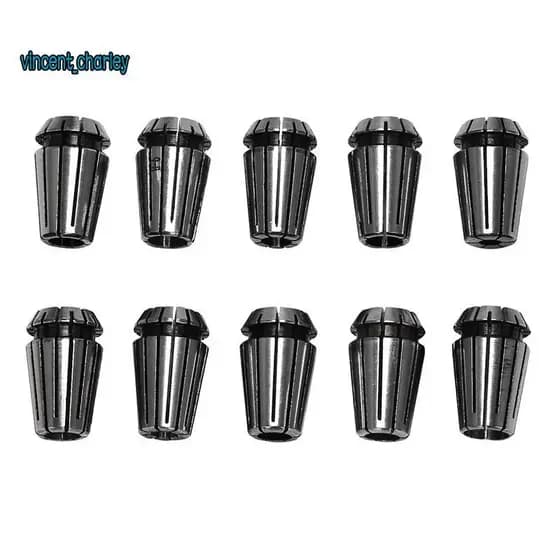 10 Pçs/Set Ultra ER16 1-10MM Conjunto De Pinça De Mola Para Fresagem CNC Ferramenta Máquina De Gravura