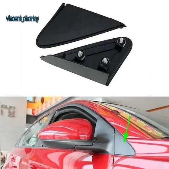 Painel De Triangulação Do Espelho Retrovisor Carro Para Cruze 2009-2014