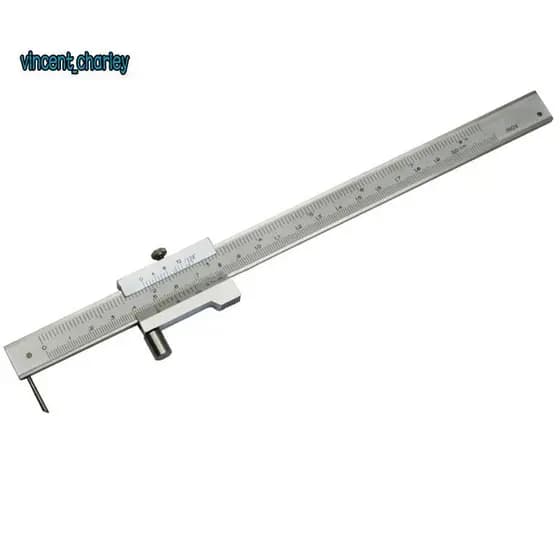 Paquímetro Marcação Vernier Caliper 0-200mm Aço Inoxidável Paralela Calibre Ferramenta De Medição