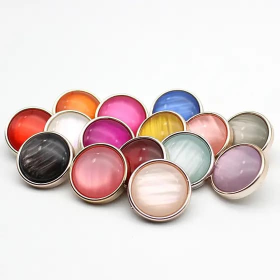 10 Peças/Lote Cor Resina Botões Para Roupas 30mm Moda Grandes A Camisola De Costura DIY Acessórios Bonito Rosa Do Casaco