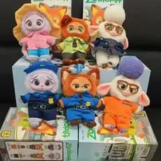 MINI~ ZOOTOPIA Série Caixa Cega Brinquedo De Pelúcia Nick Judy Para Presente Infantil
