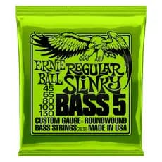 Ernie ball Bola 2836 Regular Slinky 5 Ferimento Baixo Corda Guitarra Níquel Folheado Cordas À Prova De Ferrugem Instrume