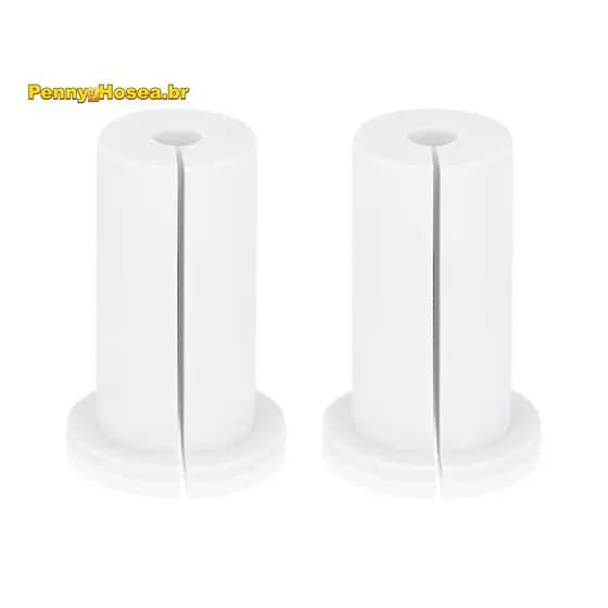 [Vendas Quentes P] 2 Peças De Roteamento De Cabo De Furo De Parede 1 Polegada Para , Ilhós Através De Buchas
