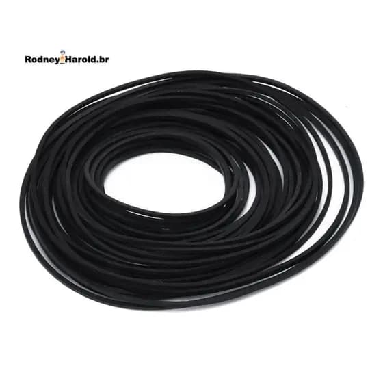 50 Peças Correias Universais Para Máquina De Fita Cassete Mix Sortidas Correia De Borracha Plana Comum Gravadores CD DVD