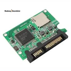 🎀Leitor De Cartão TF Micro-SD Para Notebook Sata Adaptador SSD Conversor De Disco Rígido