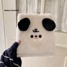 [Entrega Rápida R] A1-Cartoon Plush Binder , Porta-Cartão Fotográfico , Livro De Armazenamento De Removível Idol Photo A
