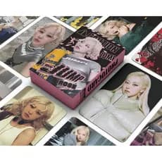 127 Unidades/Caixa BLACKPINK Solo ROSE Photocards Salto KPOP LOMO CaRD